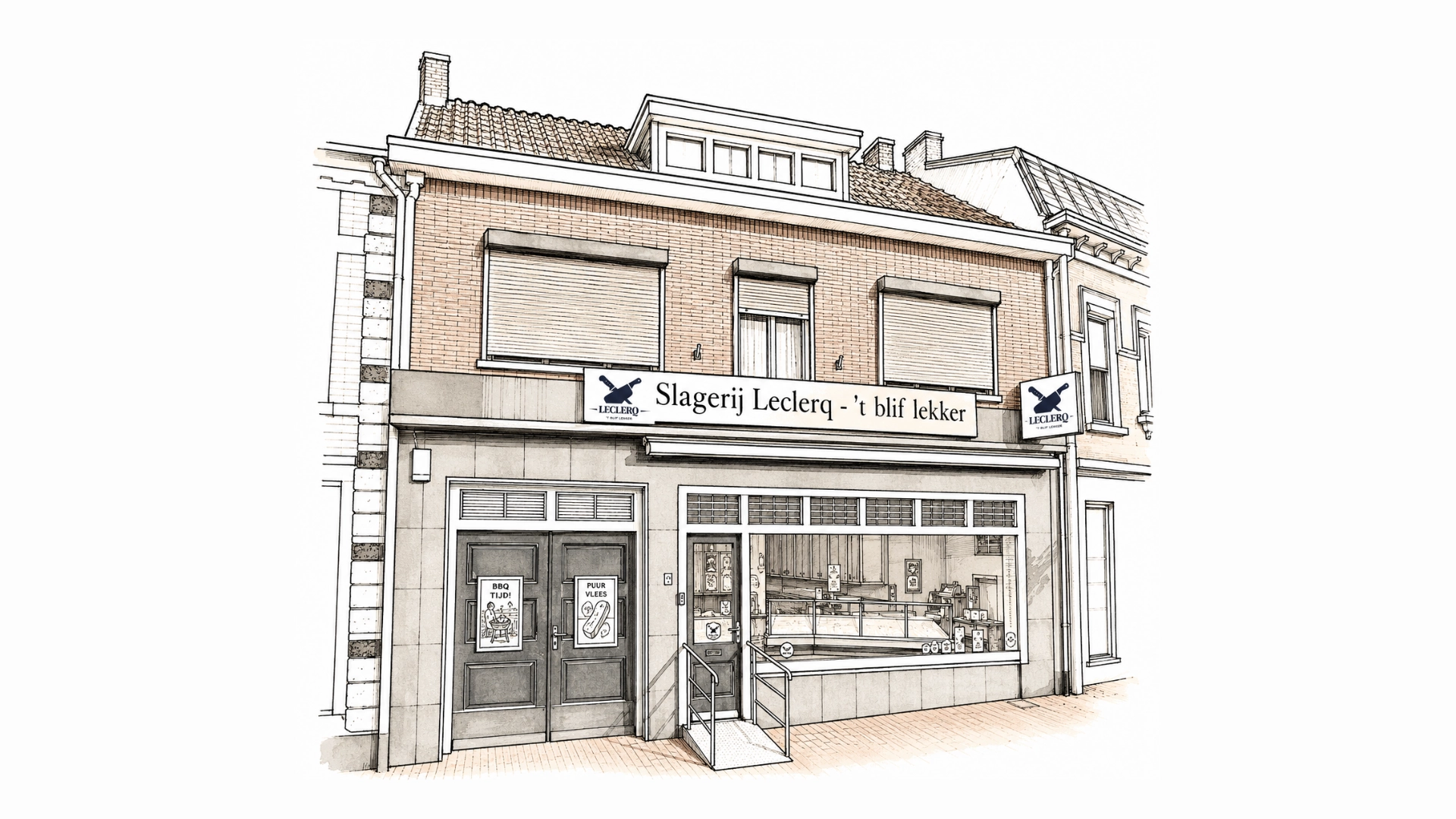 Img leclerq pand 2026 schets